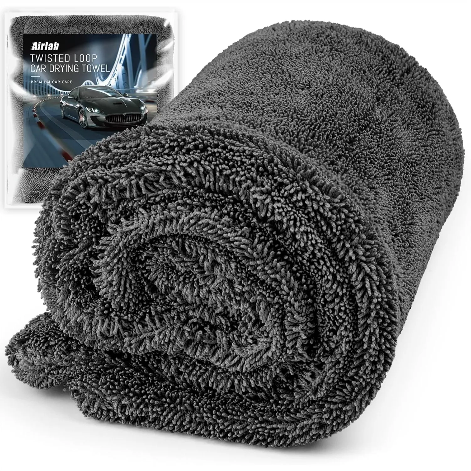

Car Drying Towel 1200 GSM Microfiber for Cars Wash Auto Detailing Supplies Twist Pile Absorbent Quick Dry Soft Loop Cloth 24x16