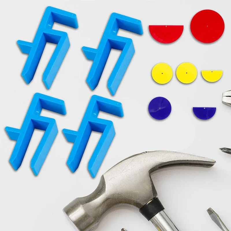 

Зажим для закрывающей доски гардероба с пластиковым плотником, крепежный зажим для закрытия, деревообрабатывающий закрывающий фиксированный зажим, фиксированный зажим для маркировки дерева