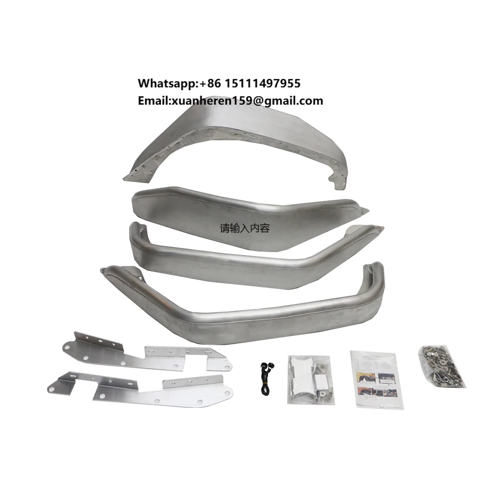 

Aluminum Car Fender Flares for 2007-2018 Jeep Wrangler JK Factory Price