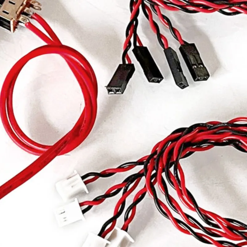 1/16 헝롱 RC 탱크 5.3에서 6.0, 7.0 버전으로 업그레이드 케이블 변환 부품 DIY 모델러용