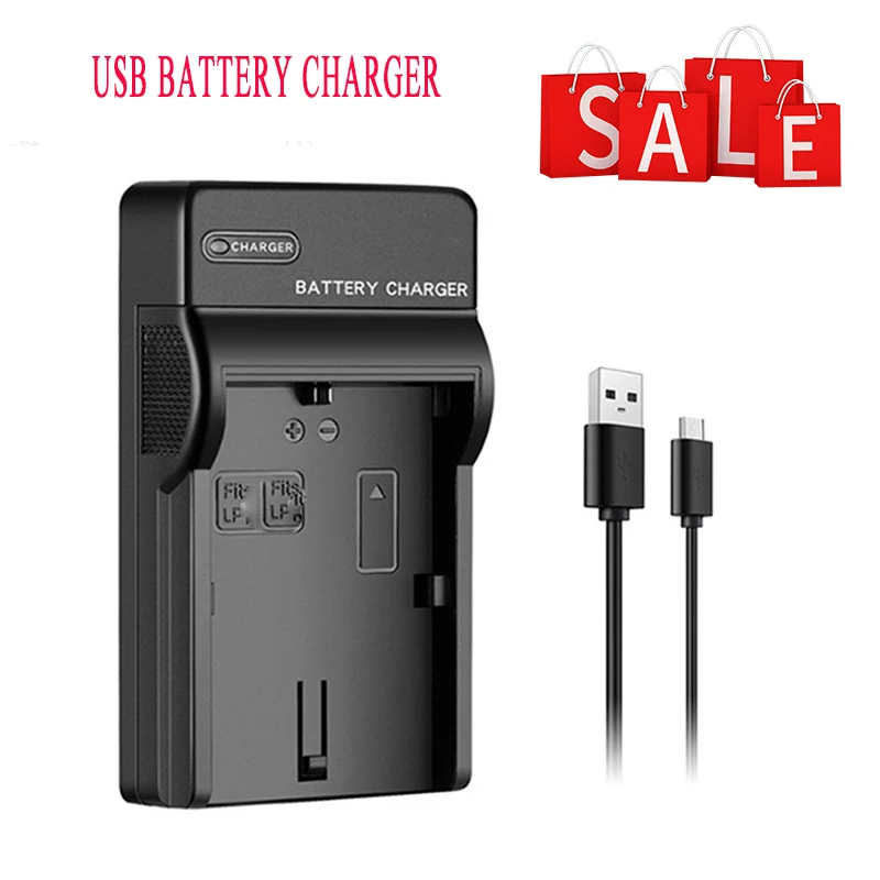 USB Battery Charger for NB-6L 6LH NB6L Canon PowerShot SX520 SX530 SX540 SX600 SX610 SX700 SX710 HS Digital IXUS 200 IS 210 105