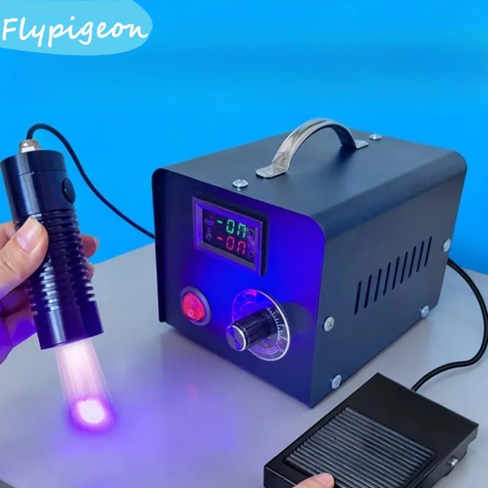 UV curing lamp Spotlight high-intensity 3W 395nm and fast curing shadowless for adhesive research experiment Phone Repair curing