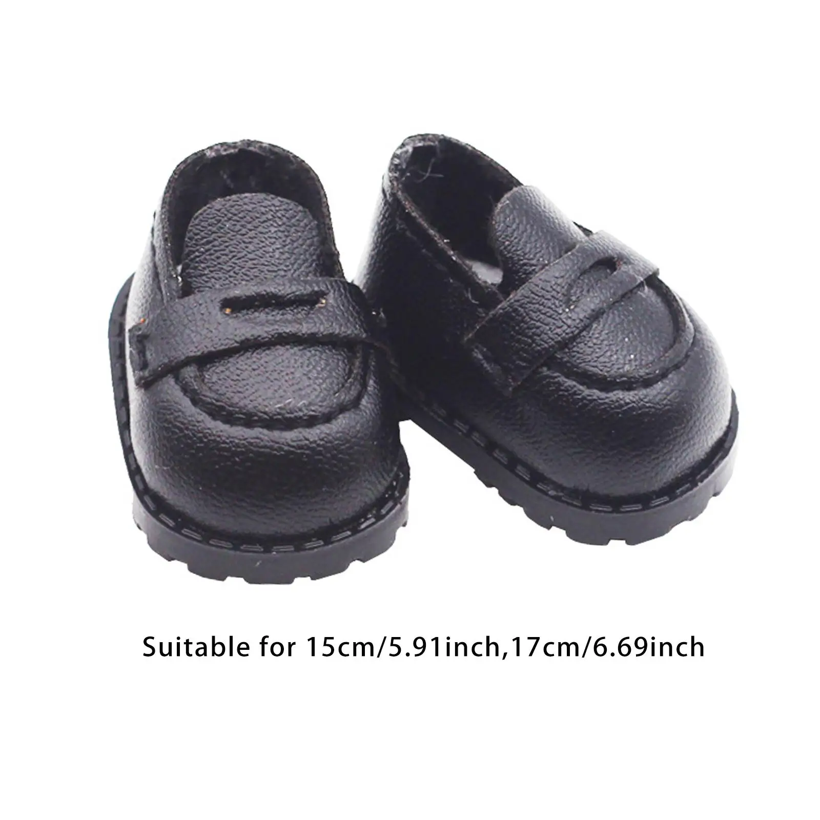 1 Pair Doll Shoes Thanksgiving Gifts DIY Handmade Boots Costume Accessories Mini Doll Shoes for 15cm 17cm Doll Kids Age 5-7 8-10