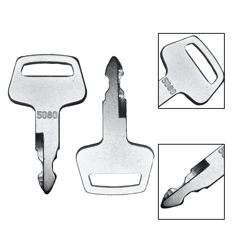 1/5/10/30/50PCS Ignition Keys Replacement for IHI Case Morooka Chieftain Excavator Heavy Equipment 5080