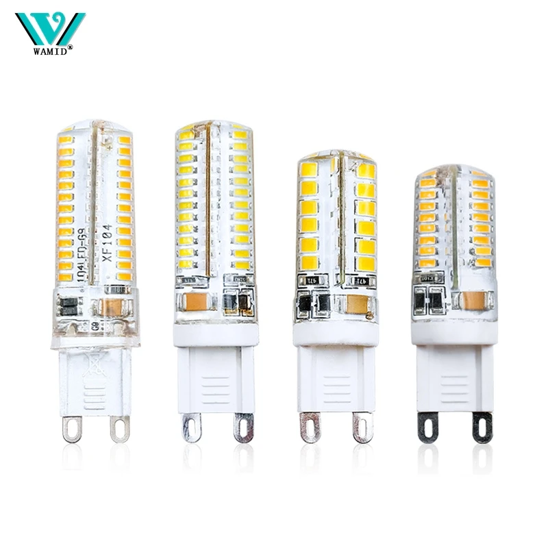 

1-8pcs G9 LED 7W 9W 10W 12W AC 220V-240V Led G9 Lamp Bulb SMD 2835 3014 Corn Light Replace 30W/60W Halogen Lamp Light