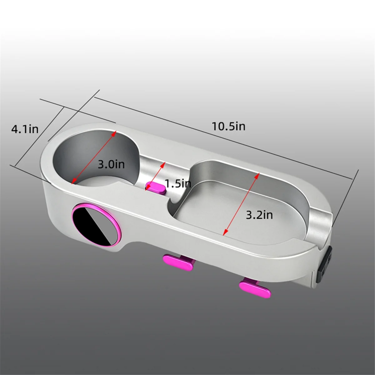 For Dyson Hair Dryer Holder, with Drying Function,Without Punching, Hair Dryer Storage Rack with Thermometer EU Plug HOT