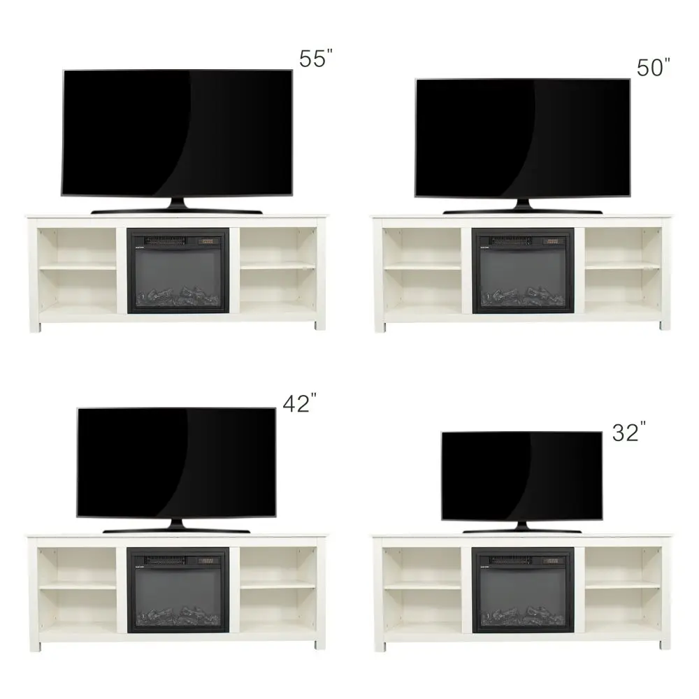 Electric Fireplace TV Stand for TVs up to 55