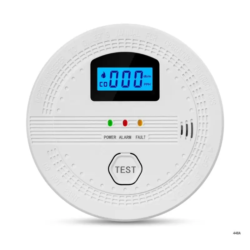 

User Friendly Carbon Monoxide Alerts Device ABS for Household Safe assurances