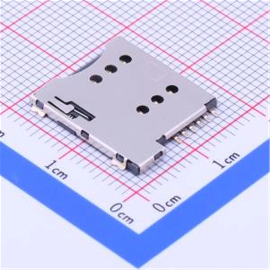 

10PCS/LOT SMC-202-6 (SIM card connector)