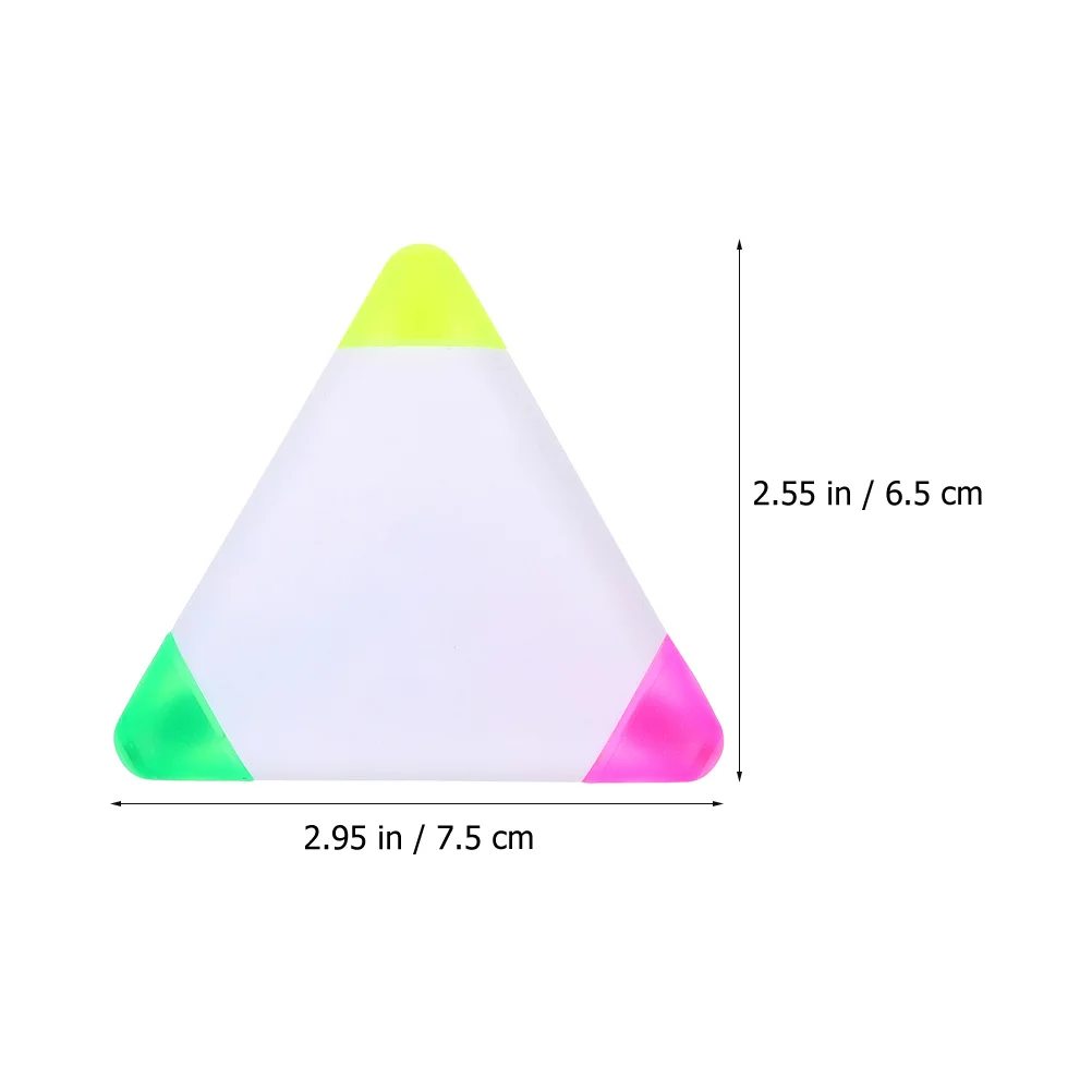 5 szt. Zakreślacze Kolorowe Pisaki Plastikowe Markery Jasne Kolory Do Pracy Szkolnej Scrapbookingu Podkreślania