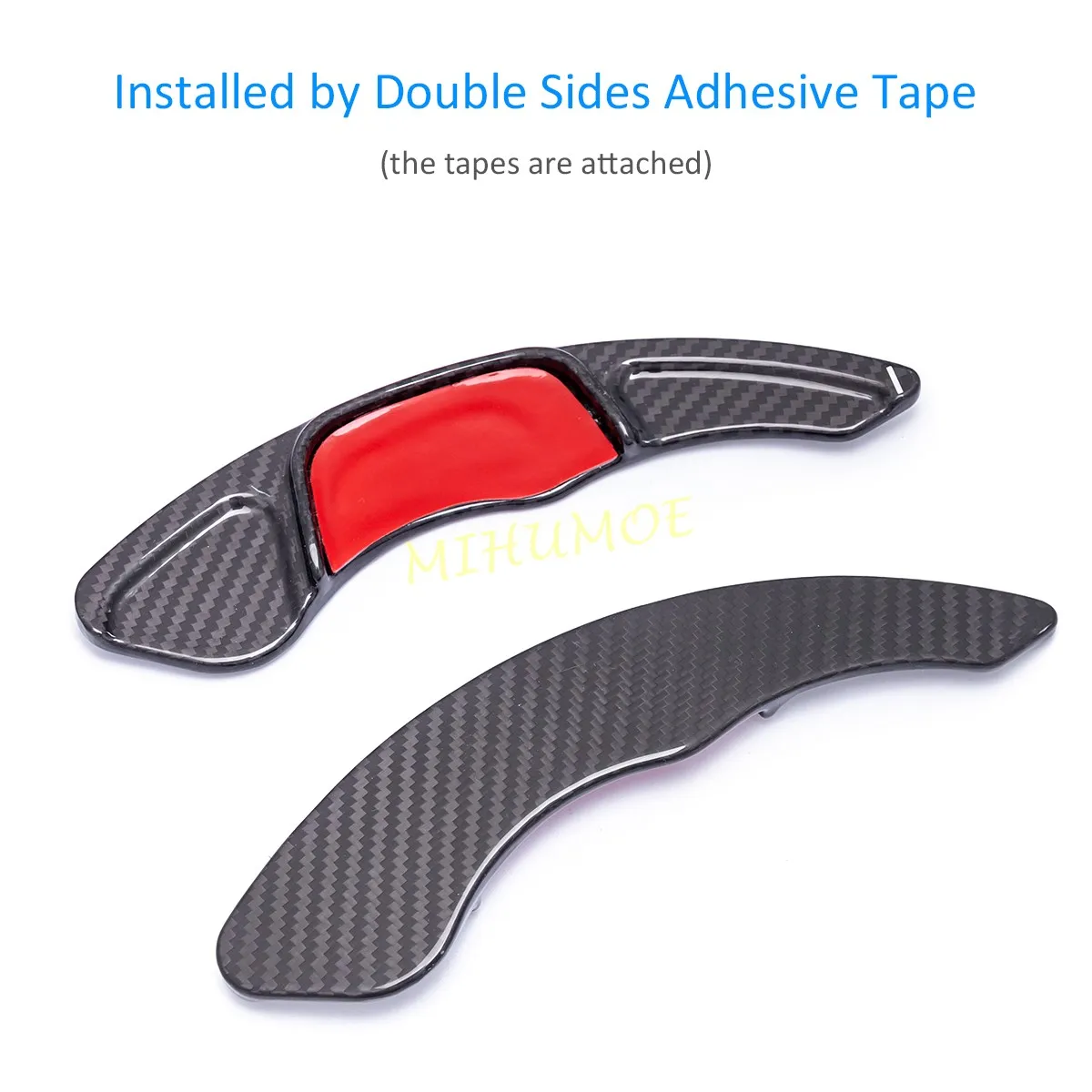 Genuine Carbon Fiber Paddle Extension For VW Golf MK7 R-Line Polo GTI Jetta GLI Car Steering Wheel Shift Accessories