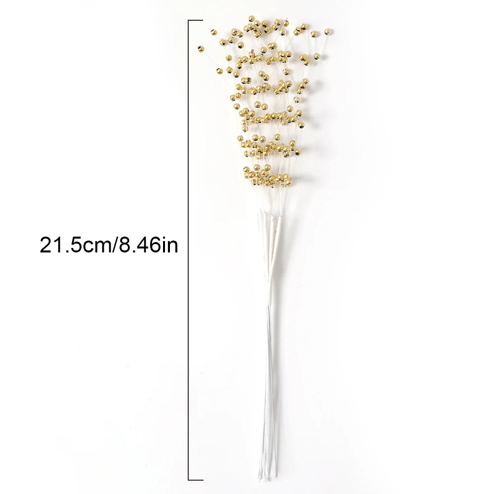 10 Teile/Bündel Braut Hochzeit Perle Bouquet Party Dekoration Perle String Bead Kranz Party Fotografie Prop Decor DIY Zubehör – Detail 2