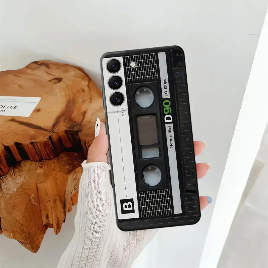 الرجعية كاميرا سوداء لينة غطاء الهاتف حقيبة لهاتف سامسونج غالاكسي A55 A52 A15 A56 A32 A24 A26 A25 A34 A23 A35 A17 A36 A16 A53 A54 A04