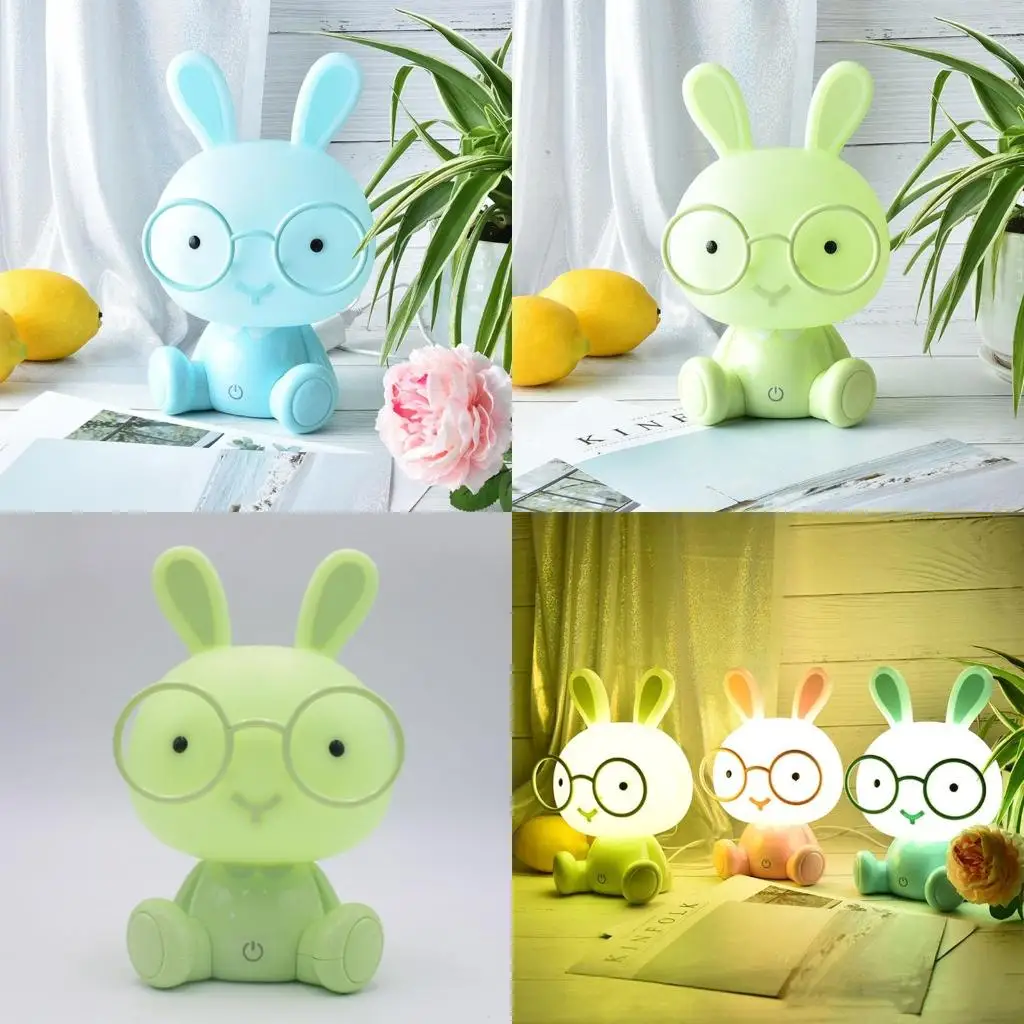 Rabbit Night Light Gifts Women Teen Girls Night Lights for Kids Bedroom high quality