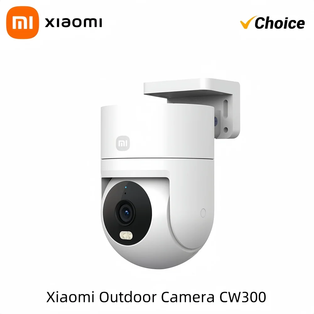 XIAOMI Outdoor Camera CW300 2.5K Full Color Night Vision 4 Million Pixels IP66 Human Tracking Sound And Light Warning Voice Call