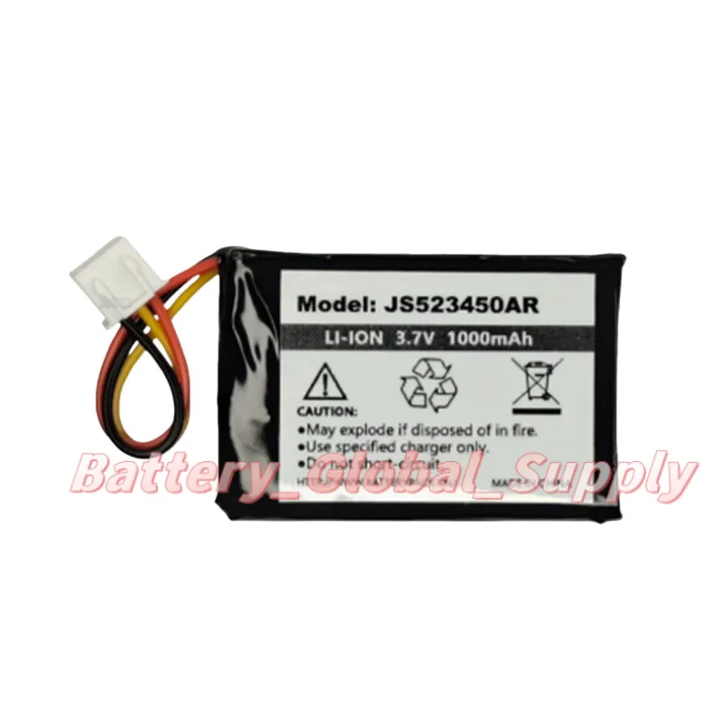 

Rechargeable battery for JS523450AR 3.7V 1000mAh fast delivery, reliable, brand new -