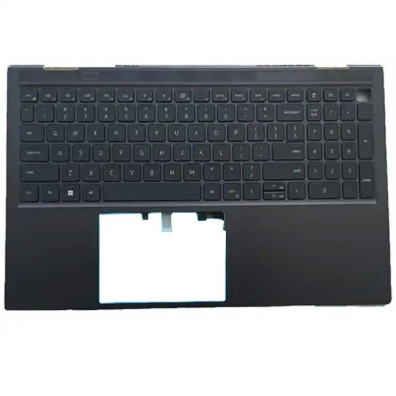 Imagem -04 - Laptop Lcd Tampa Traseira Moldura Frontal Palmrest Superior Base Inferior Case Dobradiças do Teclado Vostro 7510 V7510 Novo