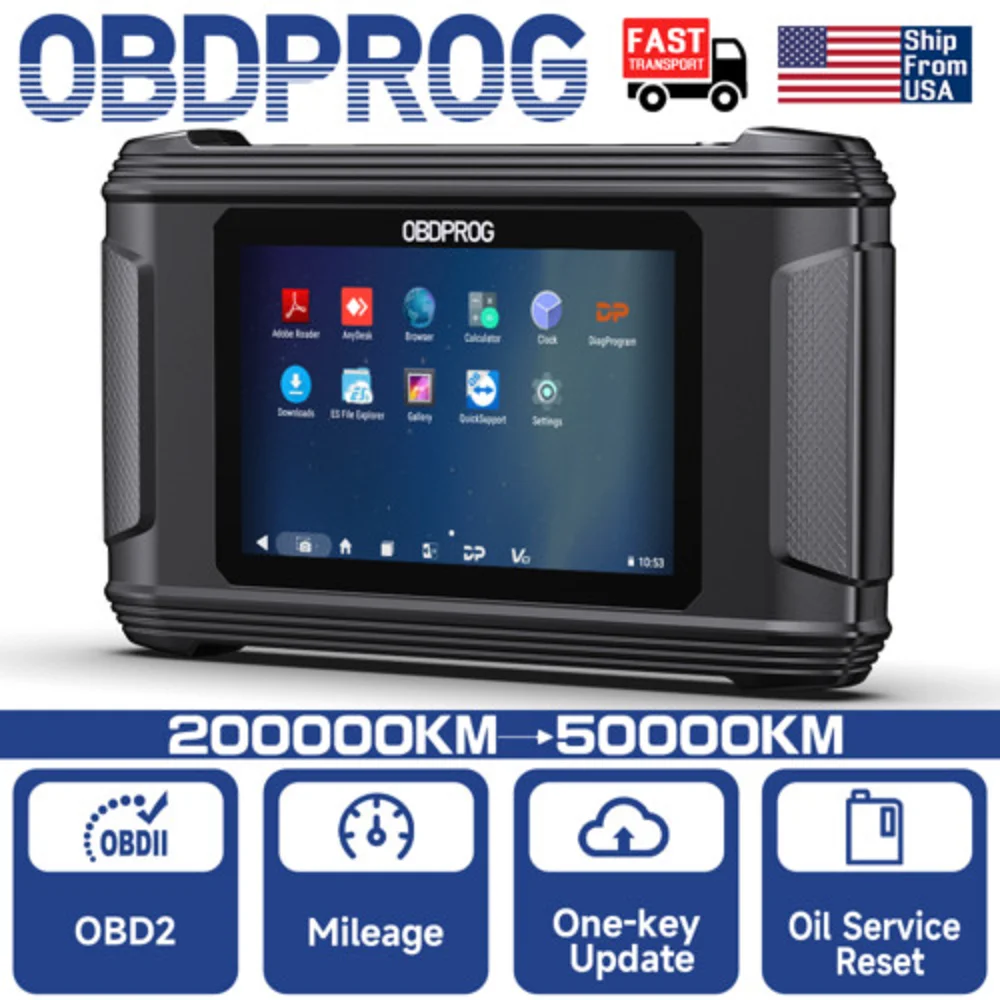 

OBDPROG M500 Car Cluster Calibration Tools OBD2 Diagnose Oil Reset Instrument Adjustment Tool Code Reader Automotive Scanner