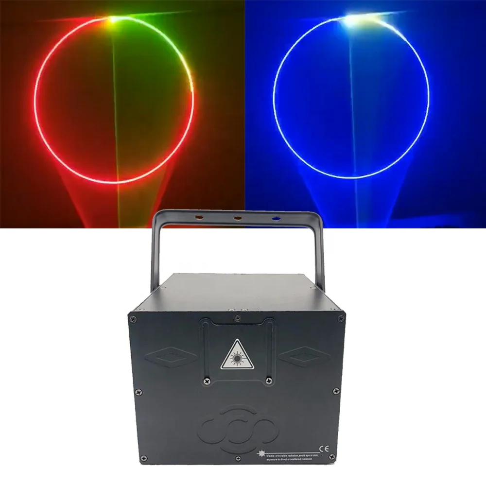 1 Hole 3W DJ Laser Light RGB Full Color Line Scan Beam Curtain Effect Stage Lighting Disco KTV Wedding Night Club Lamp