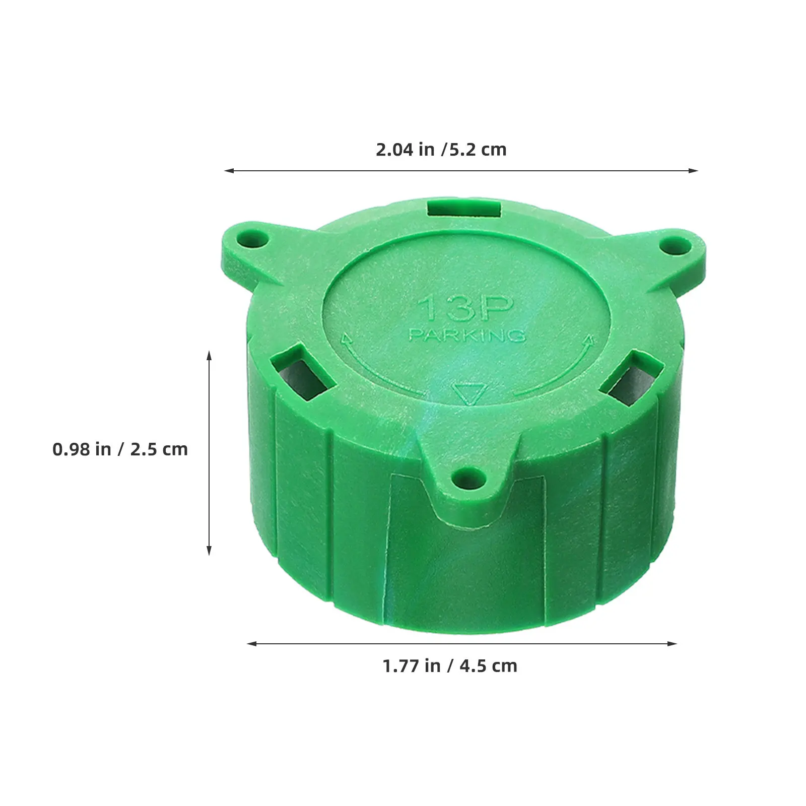 6Pcs 13P Trailer Plug Parking Cap Heavy Duty Plastic Socket Cover for Rv Accessories Utility Trailers Caravans 13 Pin Connector - view 2