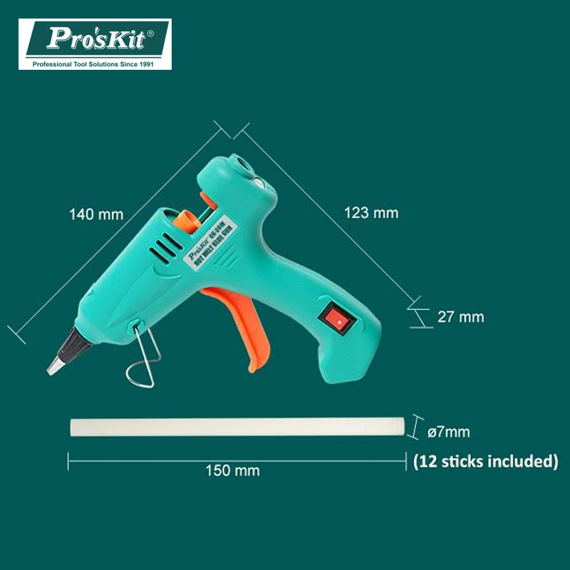 Клеевой пистолет PRO'SKIT 20 Вт
