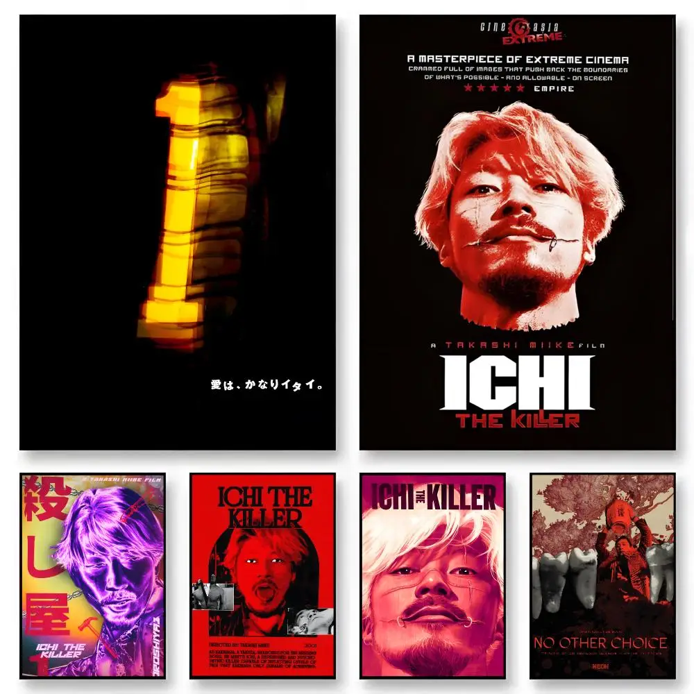 Manga Ichi the Killer   Character Print Japanese Graphic Streaming Film Style Wall Artwork Bedroom Decor Poster