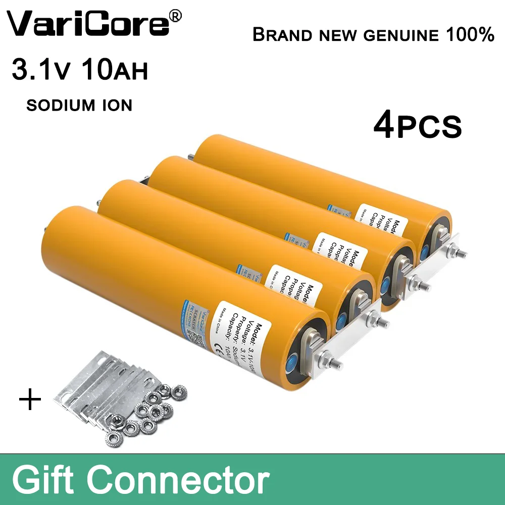 

Натрие-ионный аккумулятор серии A 4, 3,1 В, 10 Ач, разрядный элемент, частота 20C, совместимый с инвертором для модификации автомобиля 12 В/24 В/автомобиля