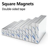 Super Strong Round Neodymium Magnet With adhesive Powerful Magnets N35 small Permanent Magnetic NdfeB Refrigerator Magnet