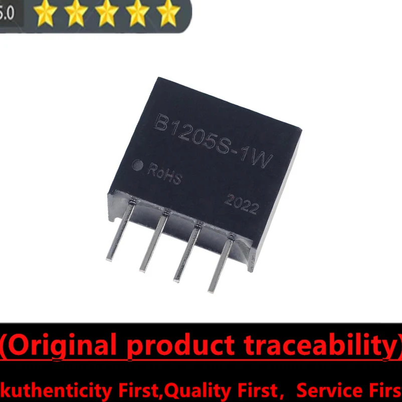 

Commitment to 100% original B1205S-1W DC-DC module isolation and regulated power supply 12V to 5VB1205S-1W