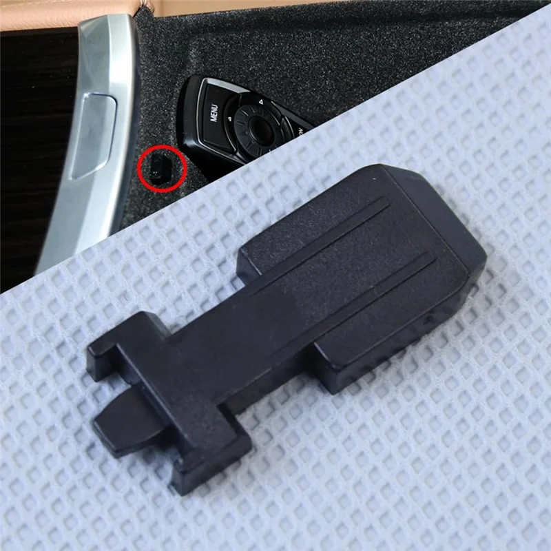 M93K-1 Pcs Rear Center Armrest Box Switch Seat Cup Holder Button Clip For BMW F01 F02 7 Series 730 740 760 52207229374 Accessori