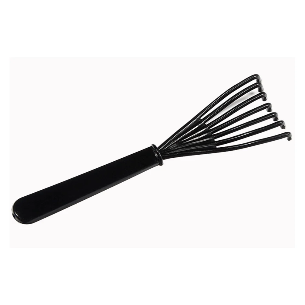 20 個ブラシクリーナーツールコームもつれを解く毛先から埋め込まれたものを除去ポータブルミニブラシピンセット髪の毛のためのヘアクリーニングツール