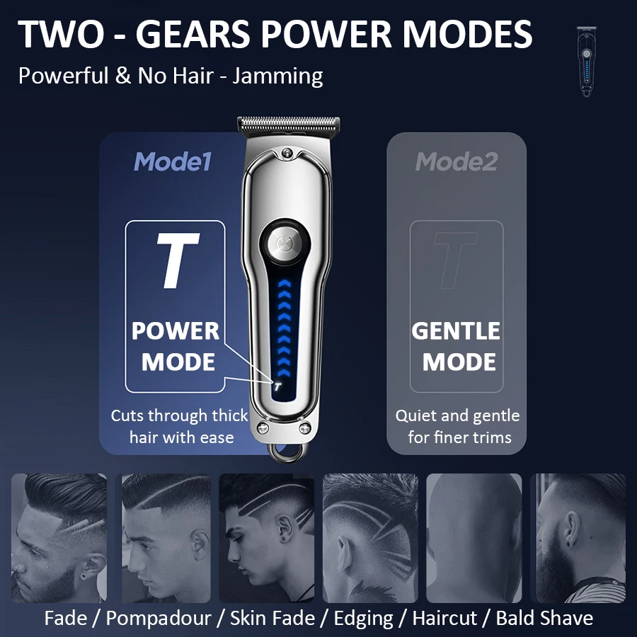 Professional Home Hair Clippers for Men Gradient Hair Trimmer Aids Hair Styling Tool 2