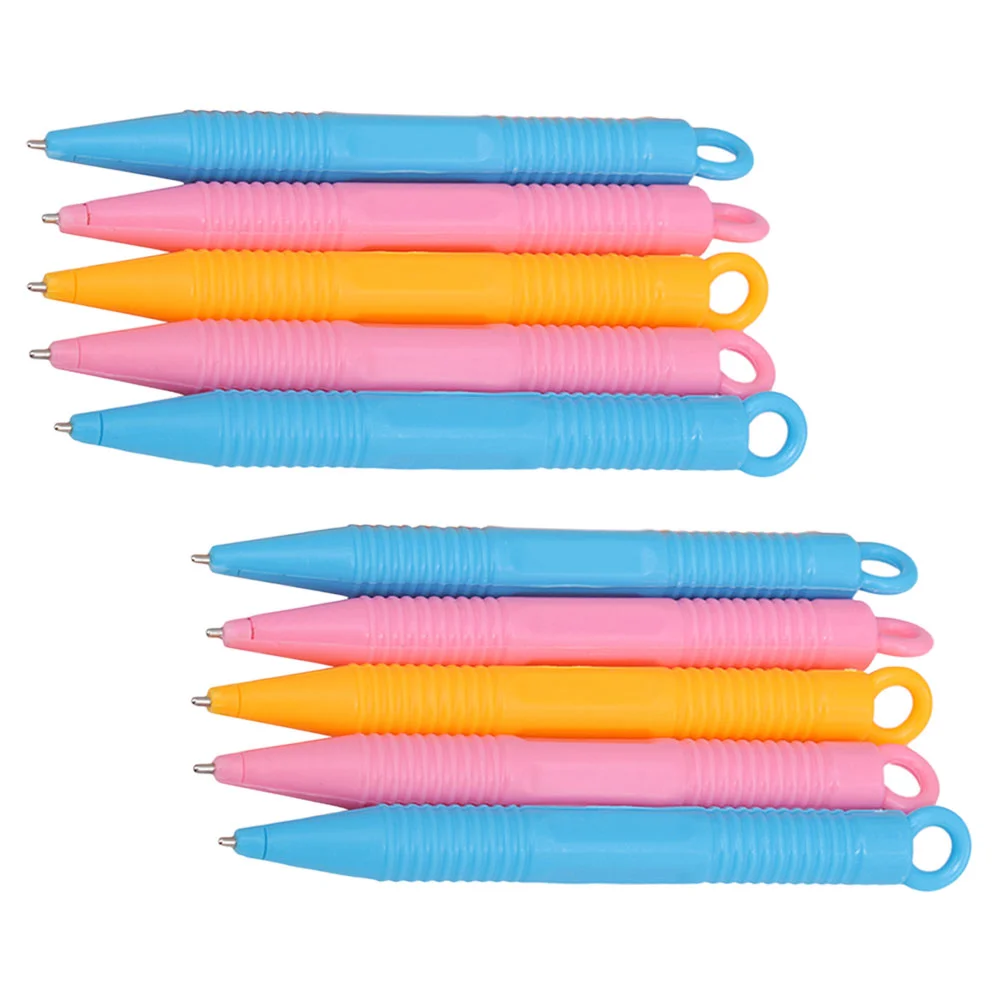 10 Pcs White Board for Kids Drawing Pen Magnetic Writing Toy Set Pens Plastic Painting Child
