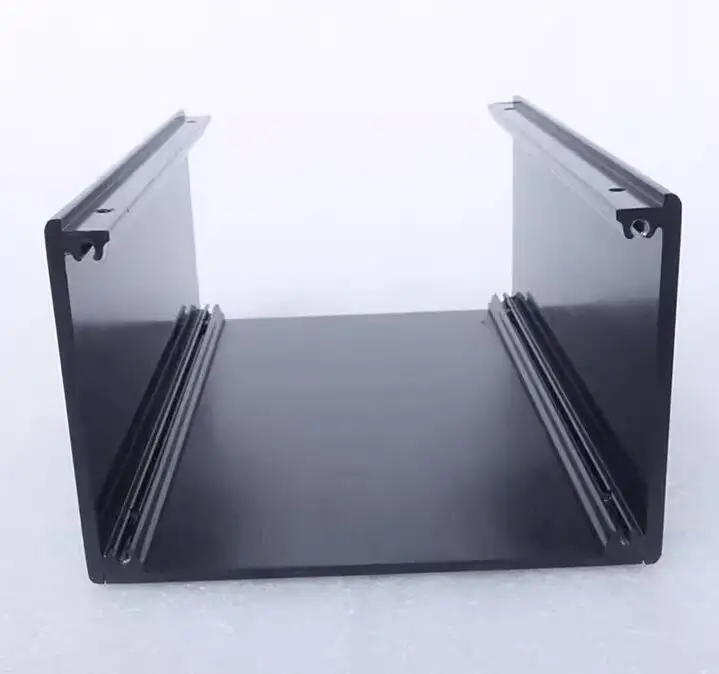 BZ1409P ブラックフルアルミシャーシミニアンプエンクロージャ分離電源ボックス DIY PSU ケース