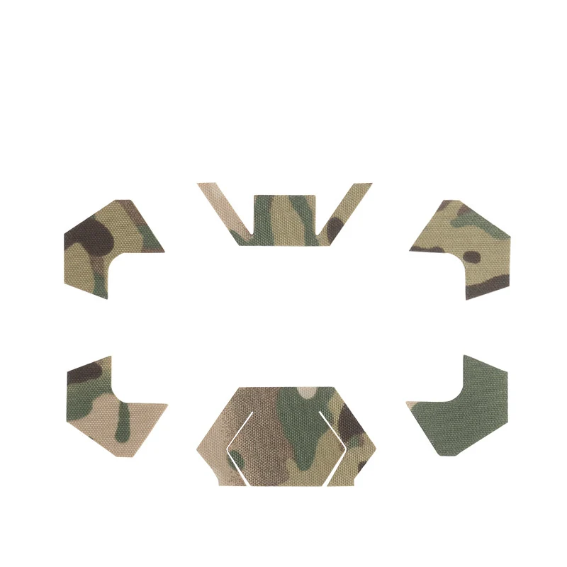 Tactical MOLLE Phone Folding Navigation Board Disguise Camo Sticker Phones Holder DecorateSticker Airsoft Hunting Accessories