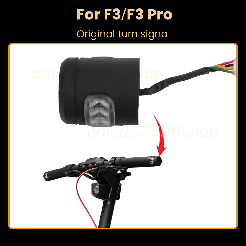 

Original F3 Turn Signal for Ninebot F3 F3 Pro Electric Scooter Left-right Universal Handle Turning Light Kickscooter Accessories