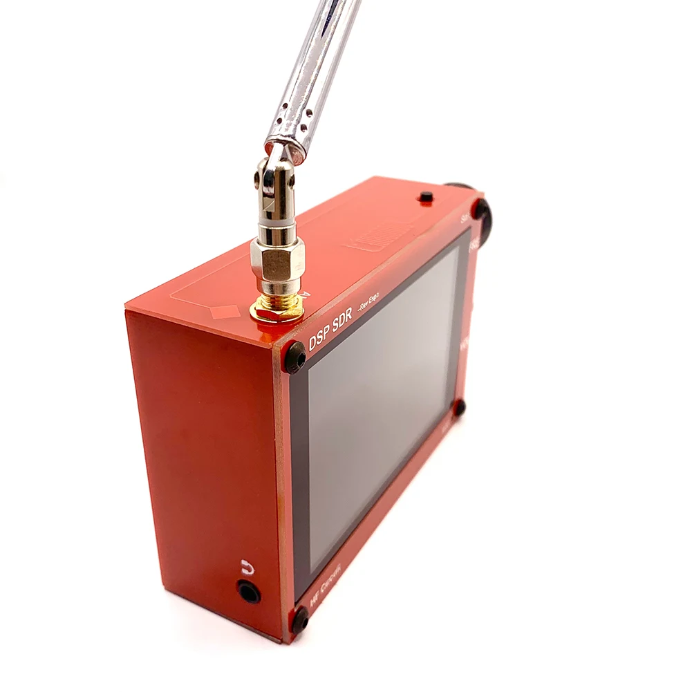 Malachite Receiver Optimized for RF Monitoring Applications with 3.5 Inch Capacitive Display and Metal Housing