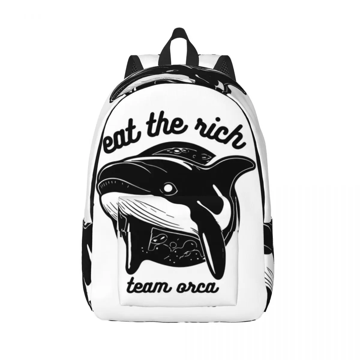 

Рюкзак Eat The Rich Team Orca, студенческая сумка для книг для мальчиков и девочек, детская школьная сумка, компьютерные сумки на плечо для мужчин и женщин