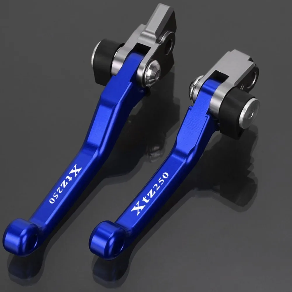 

For YAMAHA XTZ250 XTZ 250 2006-2017 Off-Road Pit Dirt Bike Motocross Aluminum Alloy Folding Pivot Brake Clutch Levers Handle
