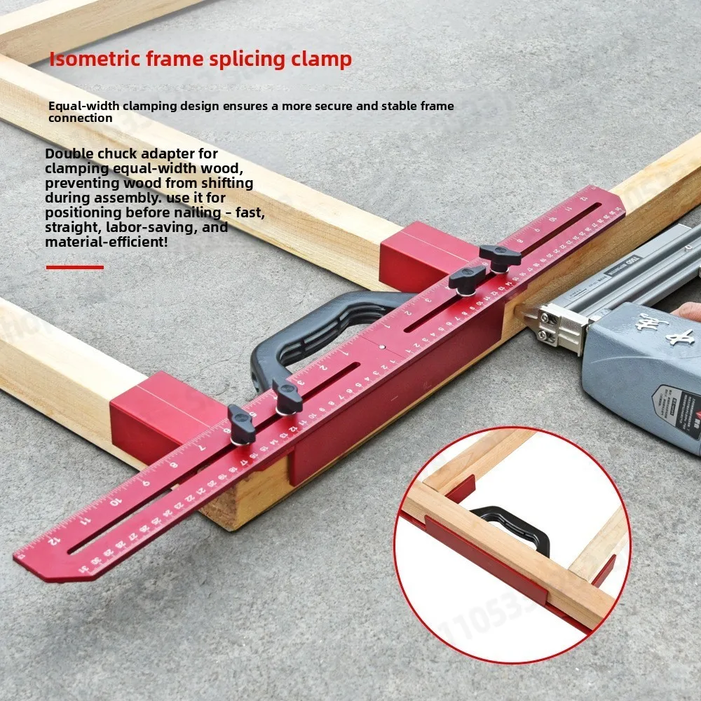 Frame Splicing Clamp Holder, 90 Degree Right Angle Woodworking Tool