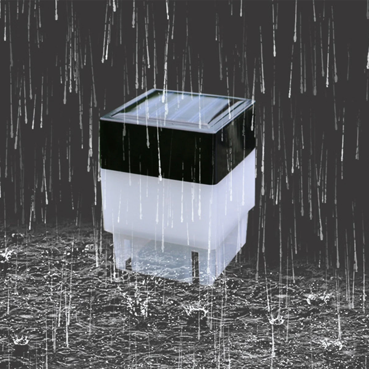 

4 pcs Solar Fence Lights Warm White Waterproof Garden Lamps High Brightness Led Outdoor Solar Powered Lighting For Patio