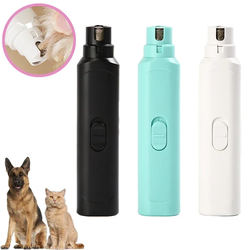 Dog Nailclippers Pet Nail Grinder Dogs Claw Cat Nail Grinder Quiet Nail File Pet Manicure Paws Grooming Tool Care Large Breed