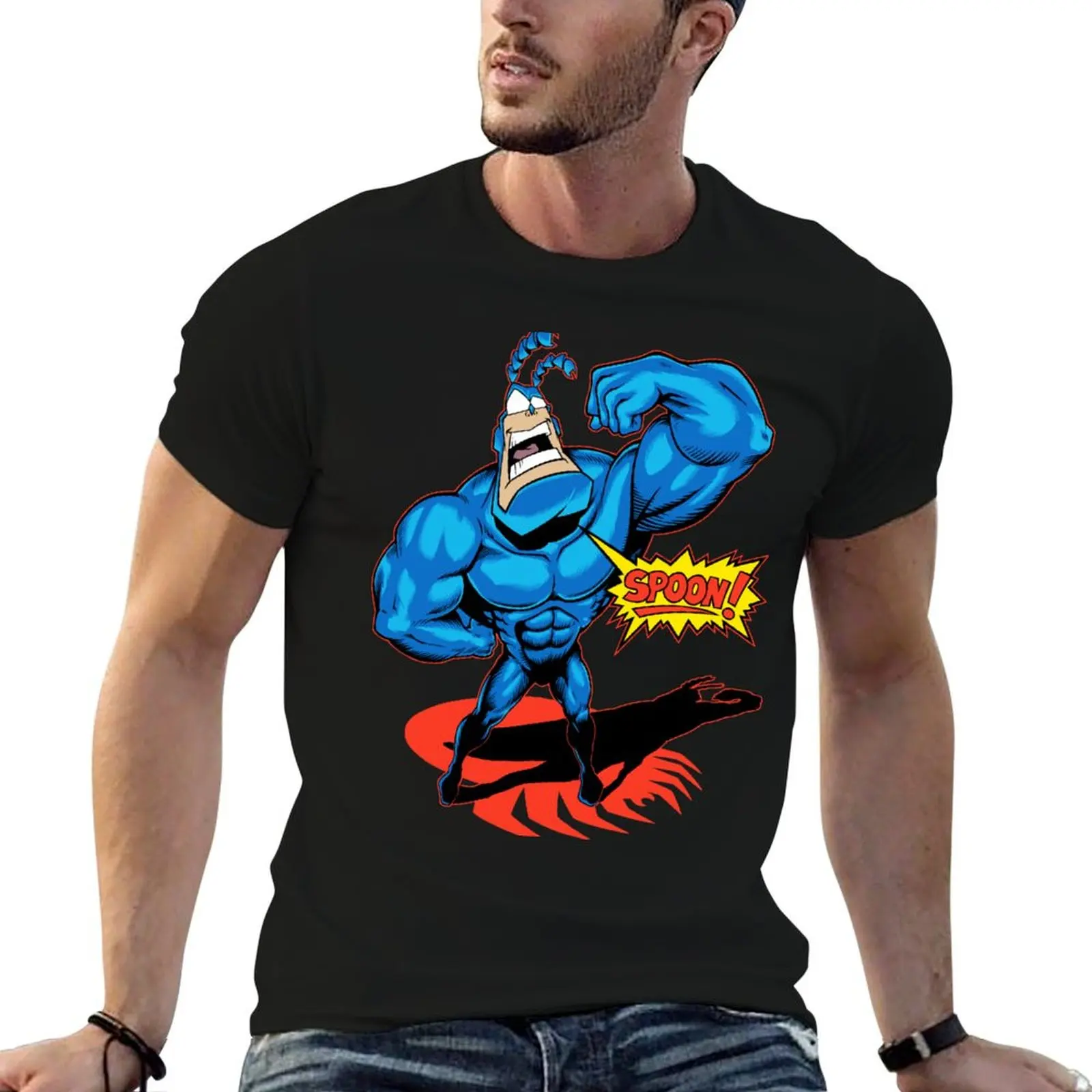 

t shirt T-Shirt designer anime SPOON! tshirt man