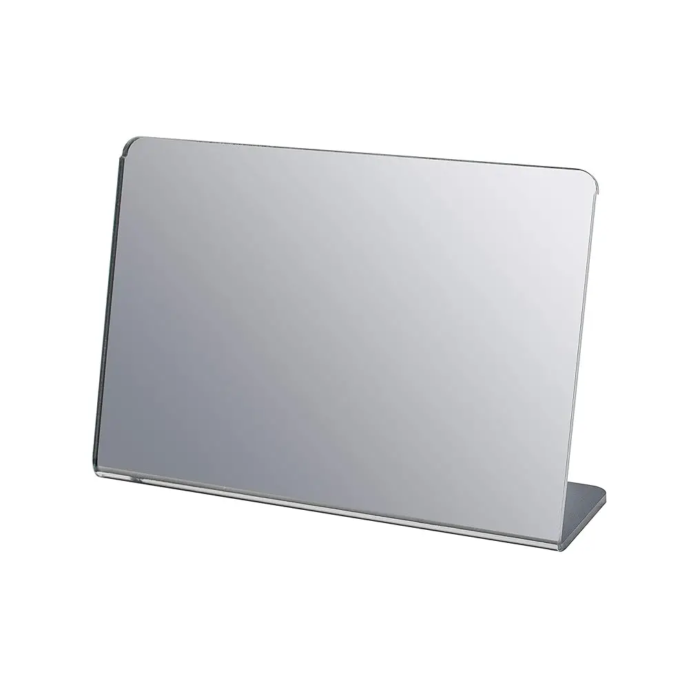 

6 Pa Acrylic Mirror 6” X 4” Counter Top Slanted Ba Horizontal Easel Mirrors One Piece Jewelry Shop Hair Salon Piercing Kiosk