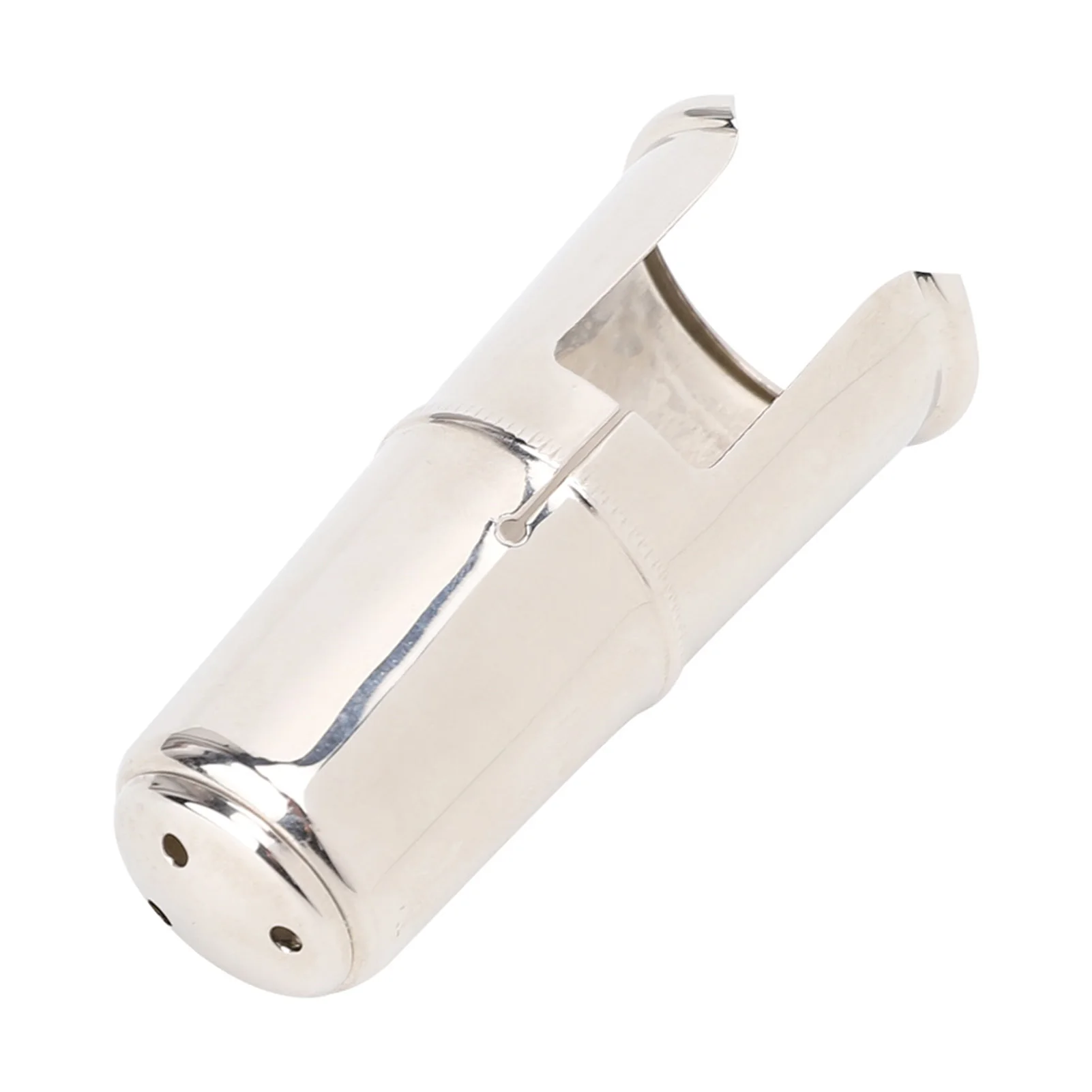 غطاء حماية لغطاء رأس الفلوت مطلي بالنيكل قطعة الفم سهلة الاستخدام العلامة التجارية الجديدة للساكسفون الكلارينيت BB الكلارينيت عالي النغمة #4