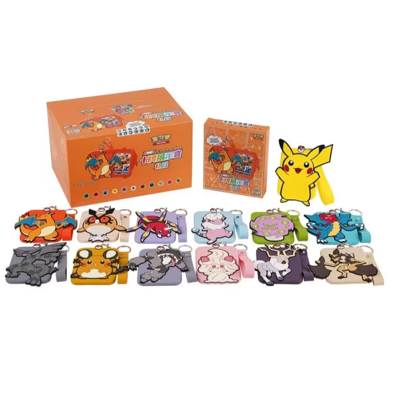 Hot Sale Original Pokemon Trading Ptcg Card Game Simplified Chinese Fire Dragon Card Exhibit Combination Suit Ar Card Child Gift