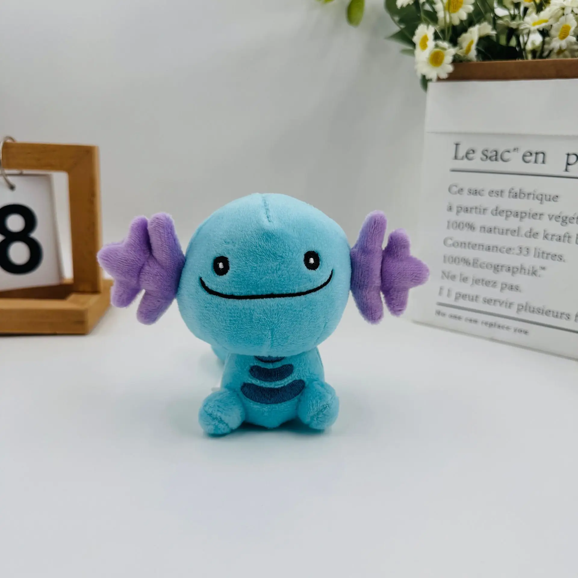 

10cm Cute Pokemon Wooper Fit Plush Anime Stuffed Toys Soft Doll Gift