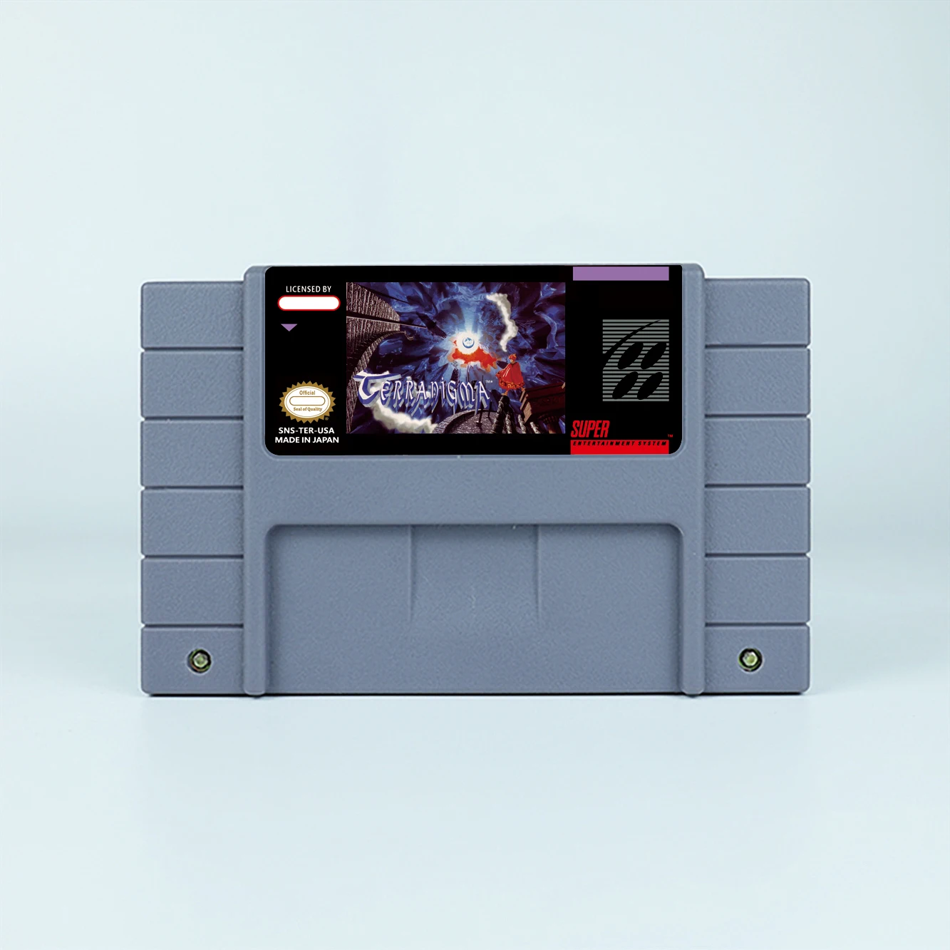 Terranigma RPG game Card for SNES EUR PAL USA NTSC 16bit Game Consoles with Retail Box  Cartridge