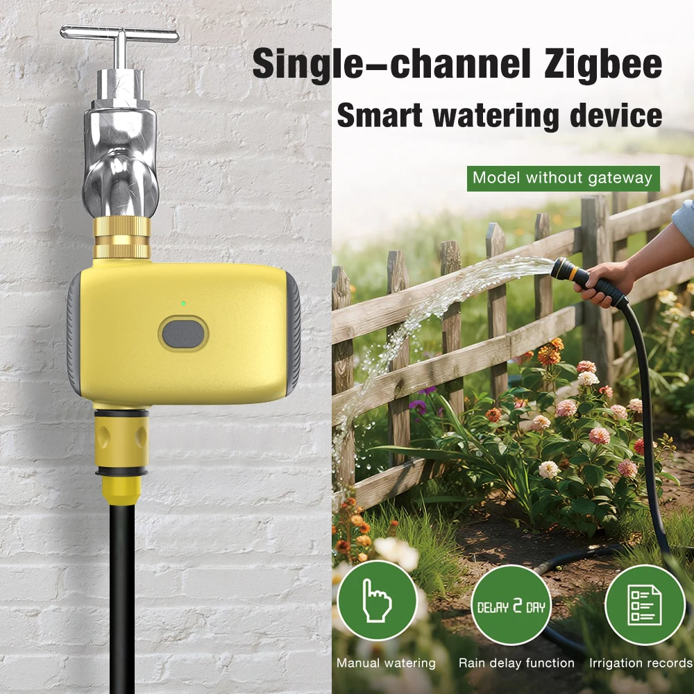 zigbee-スマートウォータータイマー-自動散水タイマー-灌漑コントローラー-屋外ガーデンタイマーバルブ-alexa-google-home対応