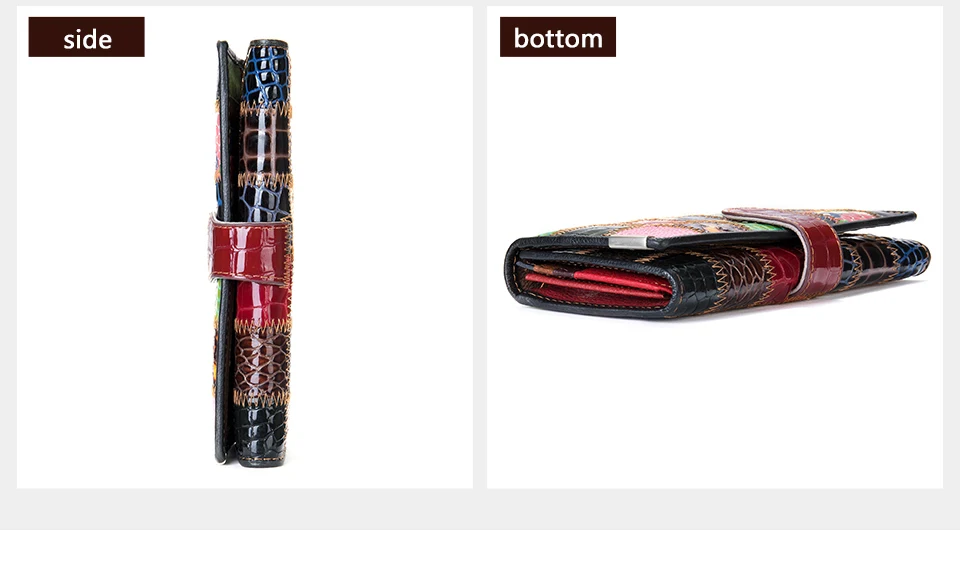 Värvikad rahakotid lehmanahast | kujundav pilt e-kaubamaja pildikogust